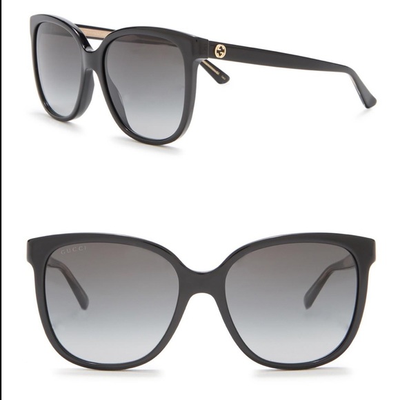 Gucci GG0507S 55mm Square Sunglasses Havana - Black